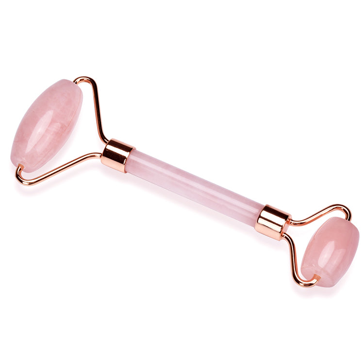 Rose Quartz Facial Roller with Guasha